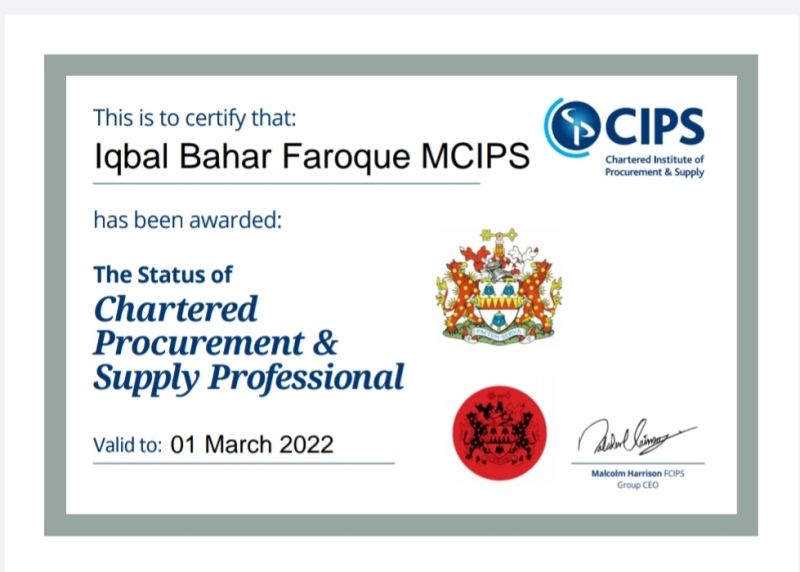 Buy Professional Diploma in Procurement and Supply Online